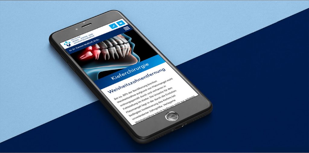 Praxiseröffnung, Corporate Design und Websiteebstellung für Dr. Dr. Mußhoff