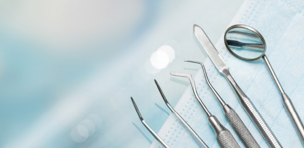 Ansicht von verschiedneren Dentalgeräten.